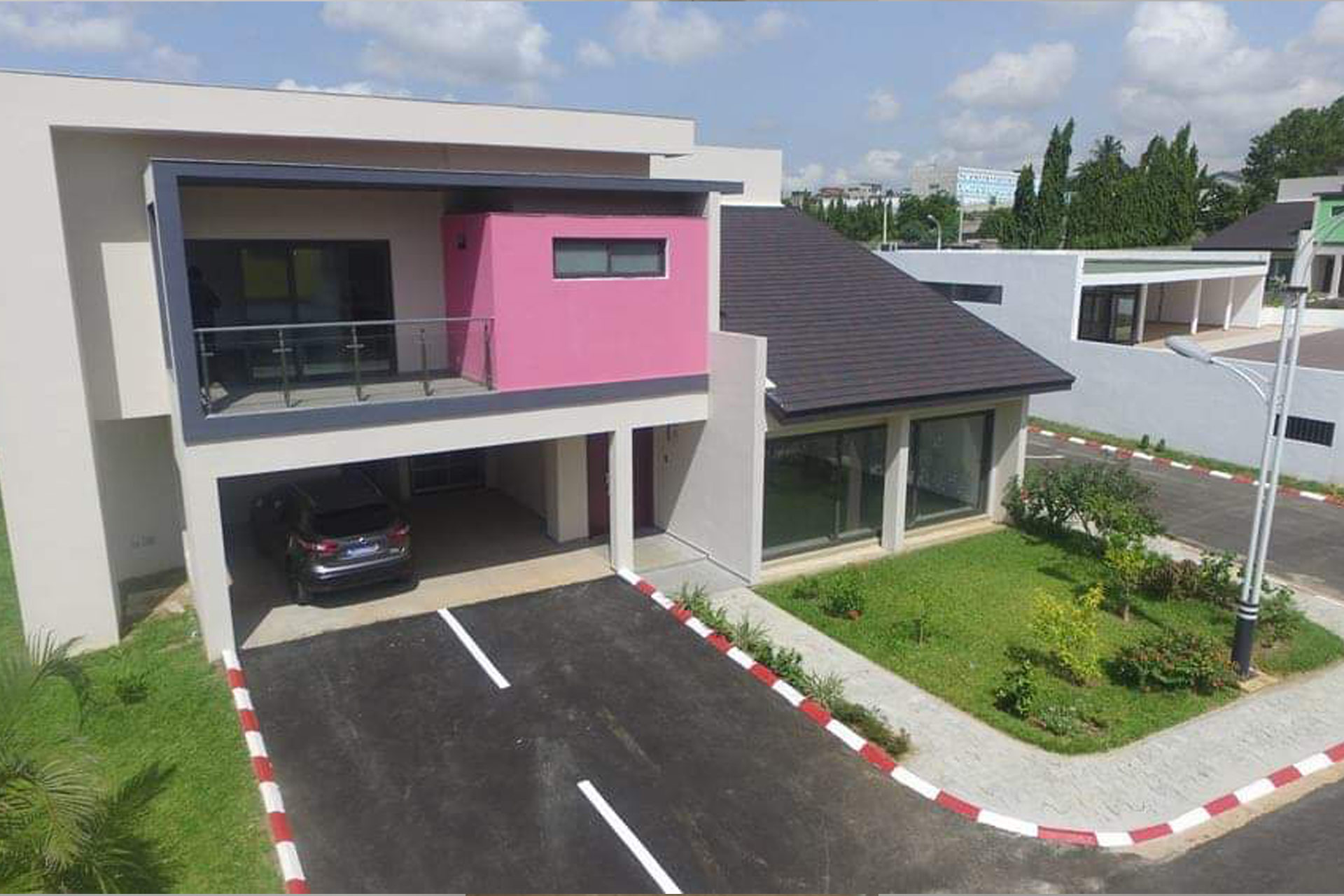 location villa duplex haut standing riviera mbadon
